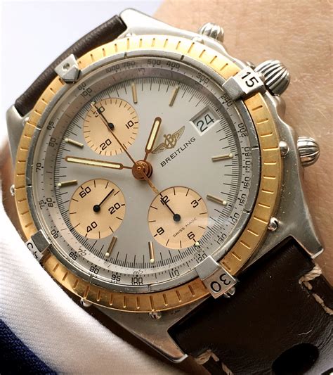 breitling chronomat 24k gold|breitling gold bezel.